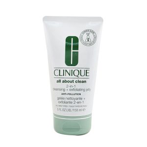 CLINIQUE by Clinique for WOMEN - All About Clean 2-In-1 Cleansing + Exfoliating Jelly  --150ml/5oz