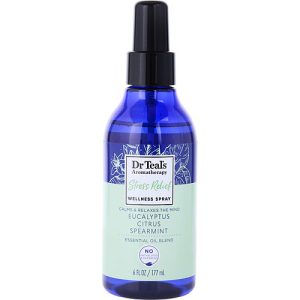Dr. Teal's by Dr. Teal's for UNISEX - Aromatherapy Stress Relief Wellness Spray with Eucalyptus, Citrus & Spearmint --170g/6oz