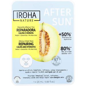 Iroha Nature by Iroha Nature for WOMEN - Aftersun Sheet Mask - Repairing --25ml/0.88oz