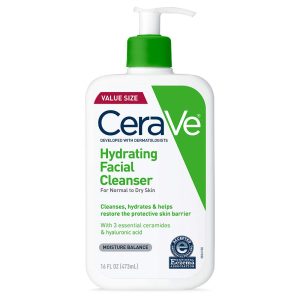 CeraVe Hydrating Facial Cleanser Normal to Dry Skin – 473ml
